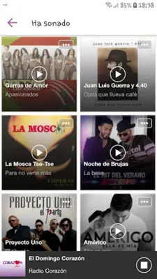 Radio Corazón android App screenshot 2